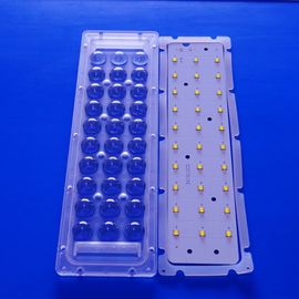 30 ватт крышки СИД объектива блока инжекционного метода литья пластичной для высокого света залива