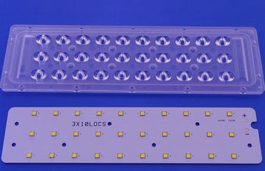 Плита PCB 3535 устанавливая СИД и оптический объектив для лампы бензоколонки