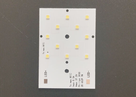 Толщина 1.5mm доски PCB размера 7W SMD 3030 небольшая алюминиевая