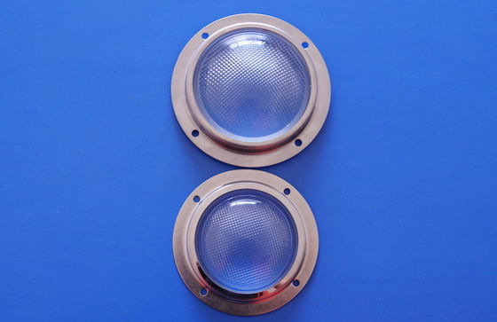 30w 50W Anti Glare LED Lens 120 Degree For Flood Light , 78mm diameter