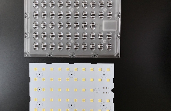 Купить оптика компонентов уличного света СИД 150W 3030 SMD одевает объектив для лампы дороги Производство в сети