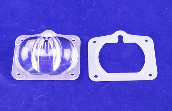 COB Led Light Lens Led Street Light Lens , PC Optical Lens Material
