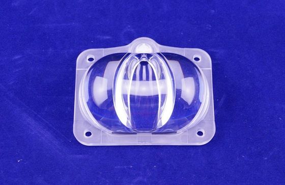 PC COB Led Optical Lens , Led Street Light Lens 166x85 Degree Beam Angle