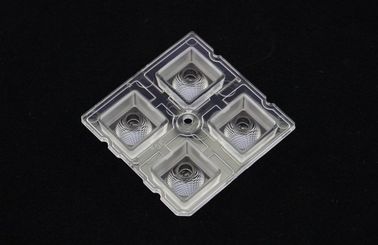 Купить PMMA Led Collimator Lens , 4 in 1 Led Optical Lens For SMD 5050 Led Lamp Производство в сети
