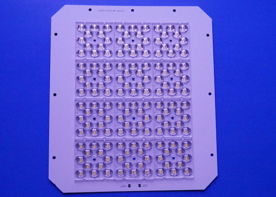 Custom 120W 144 LED 3030 SMD PCB Board for LED Street Light Module with 5050SMD LED Lens