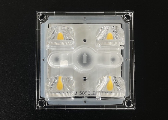 Купить 10w 15w 20w квадрат 5050 SMD LED модуль водонепроницаемая линза 50x50mm 4 в 1 60/90/75x150 градусов Производство в сети
