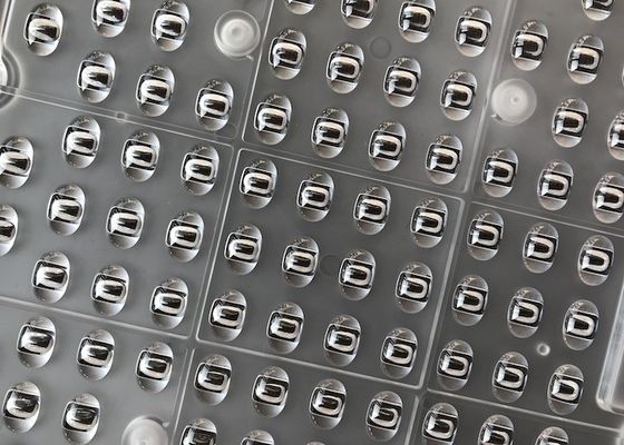 TYPE 2-M 112 LED 3030 SMD Optic Lens 60w 80w 100w 175X175MM Streetlight Array PC Lens