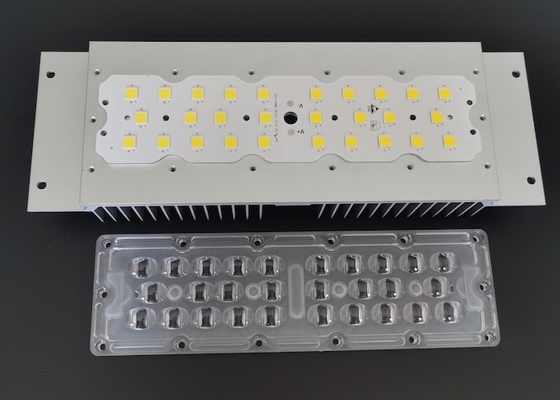 Купить 7070 SMD Модуль тротуара PC Ленза Уличный световой модуль 50W-120W С 158x103 градусов TYPE2-M Производство в сети