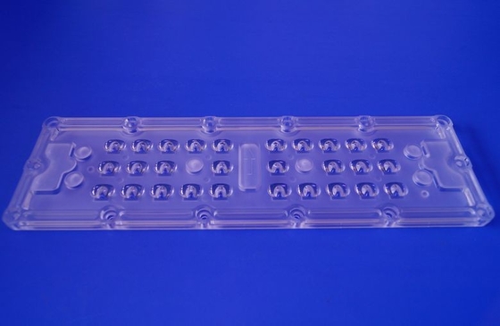 SMD 5050 Led Lens Array 28 In 1 80x150 Degree Led Lens For Street Light