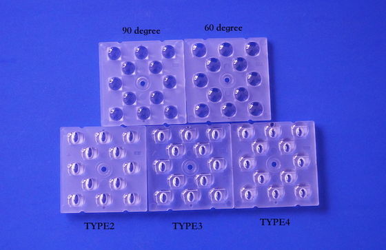 12 IN 1 60 / 90 / TYPE2 / TYPE 3 / TYPE4 5050 LED LENS For 3030 SMD Street Lamp