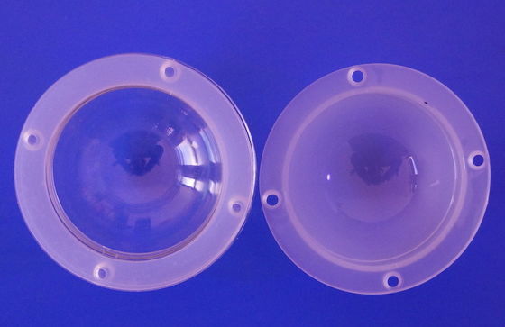 Milky Color PC Material 120 Degree led light Lens Cover 90MM Diameter
