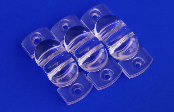 60 x 120 degree Wide angle Led Optical Lens with Limuleds , SSC , Edison Chip