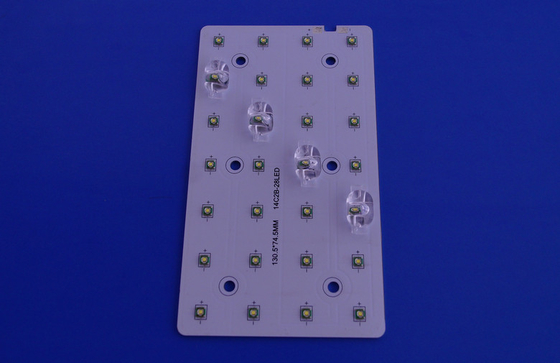 High Power 3 / 1 watt PC AsymmetricLed Optic Lens 70 X 140 degree