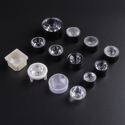 Купить Асфирический оптический PMMA Led Lens с черным держателем для светодиодной лампы Производство в сети