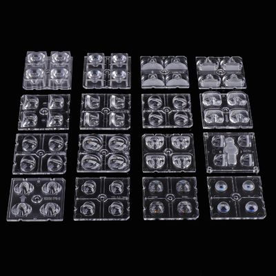 Square 2x2 Modules Led PMMA Lens For IESNA Type II Road Lighting