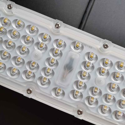 64 In 1 Led Street Light Module , Led Lens Module with SMD 3030 Leds For Road Lamp