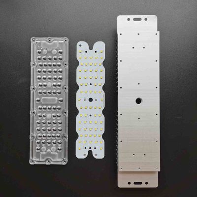 64 In 1 Led Tunnel Light SMD 3030 Led Lens With PCB Module / Led Optics Lenses