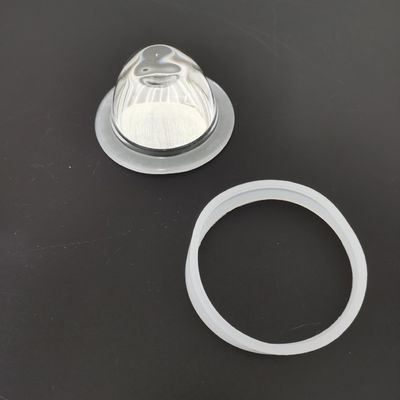 Borosilicate Led Glass Lens Magnifying Glass Lens 45 Degree