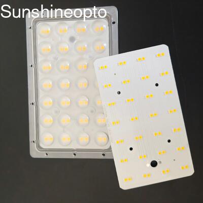 Customized SMD LED PCB Board 3030 Type for 35 to 50W LED Light Modules Offering Long Lifespan LEDs