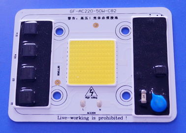 Купить Утверждение цвета СИД 5000-5500LM УДАРА наивысшей мощности AC220V 50W Driverless белое Производство в сети