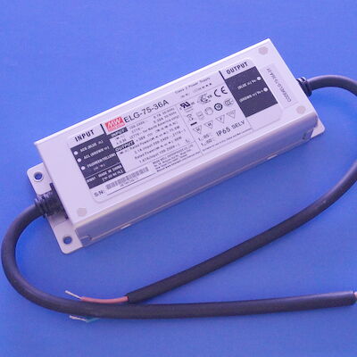 Купить Течение константы напряжения тока ELG-75-36A IP65 48~75W постоянн привело светлого водителя MEANWELL Производство в сети