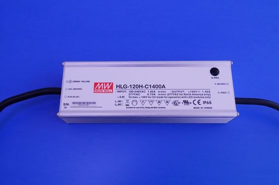Waterproof 120W Meanwell driver Constant Current LED Power Supply with aluminum case