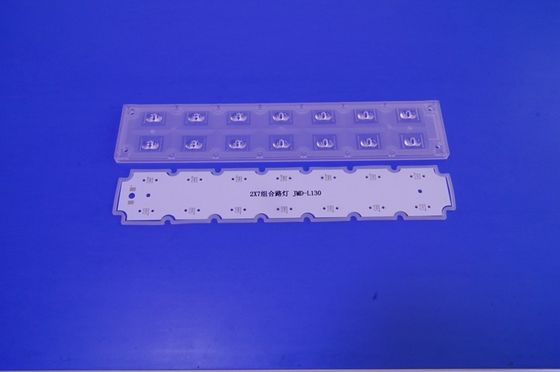 2 x 7 W Led Street Light Retrofit Kits , Led Optical Street Lens