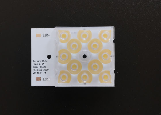 SMD 3030 Small Size 7W Aluminium PCB Board thickness 1.5mm