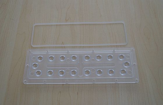 18W 90x90 Degree LED Reflector Lens / Led Optical Lens For Street Lighting