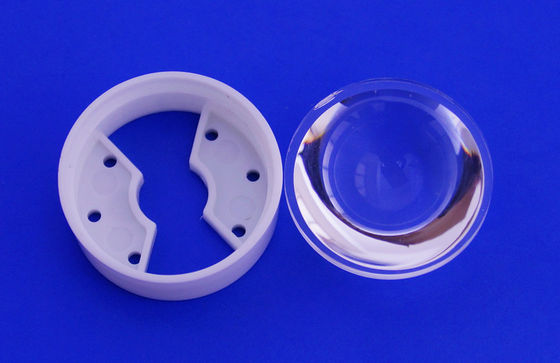 1W 3W Led Collimator Lens , PMMA Led ball lenses for Led Torch Light