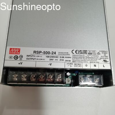 MeanWell LED Driver Wholesale Single-Phase 24V 500W Switching Power Supply with PFC Function for Led Light