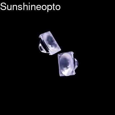 Узкий угол луча 10 градусов диаметром 22 мм светодиодная оптическая линза с оптическим классом PMMA для наружного освещения