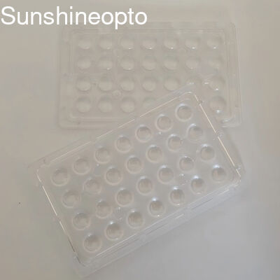 Заводская индивидуальная светодиодная линзовая матрица 60 градусов для светодиодных модулей 3030/5050/7070