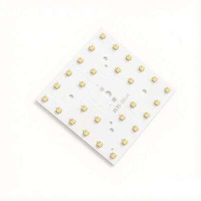 100 × 100 мм, 50 Вт, SMD3535, светодиодная печатная плата с оптическим объективом для ПК, модуль модернизации дорожного и общественного освещения, OEM-производитель