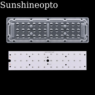 50Вт SMD 3535 Светодиодный модуль уличного освещения Высокоэффективный светодиодный модуль 150лм/Вт 92% оптическая линза ПК