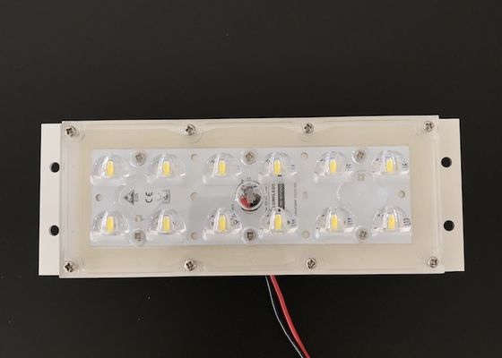 173 мм объектив 12 светодиодов 5050SMD светодиодный световой модуль с углом луча 145x70 градусов для уличного освещения