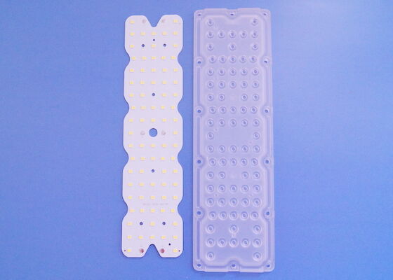 Модуль объектива ПК степени уличных фонарей 80LEDs SMD3030 60x90