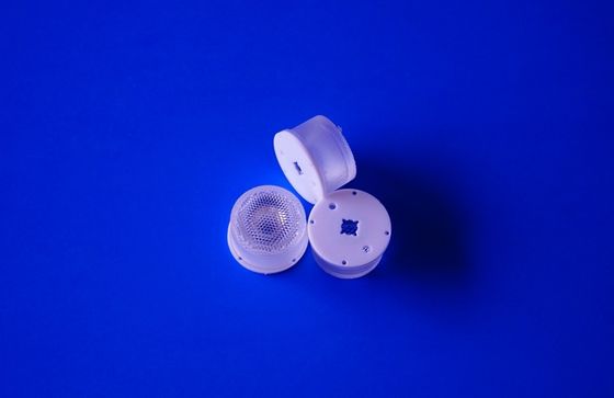 Водонепроницаемая коллиматорная линза для светодиодов 45 градусов, угол луча 22 мм, оптическая линза из PMMA для светодиодного прожектора